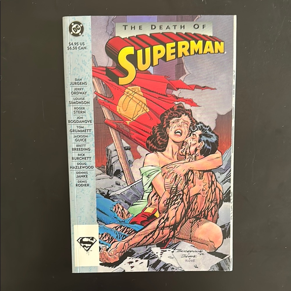 The Death of Superman Comic Book